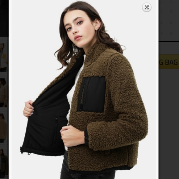 Reversible Sherpa Jacket - Picture 3 of 5